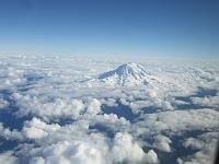 DSCF7610 Beautiful Mount Rainier from the plane